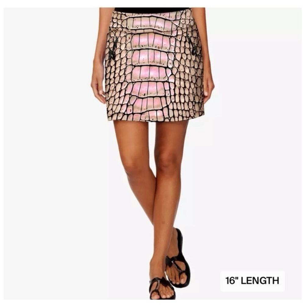 NWT Jamie Sadock Caiman 16" Pull On Skort Size XL